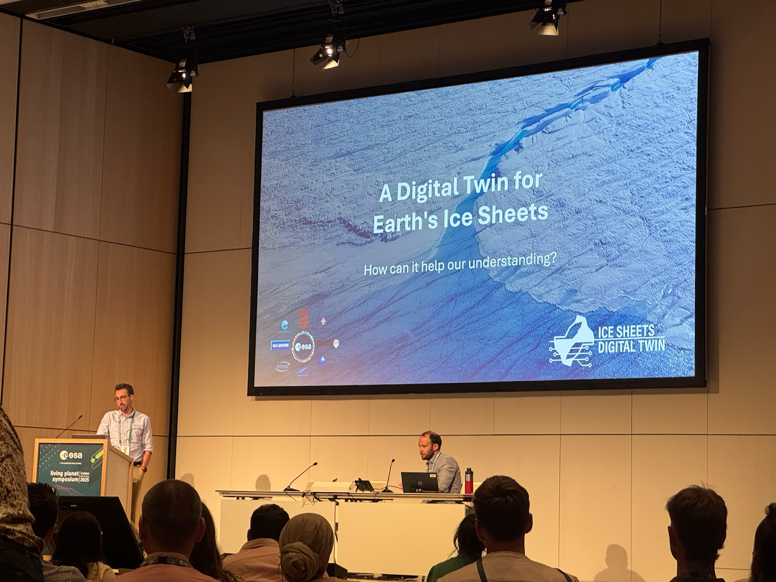 Team presenting at LPS25